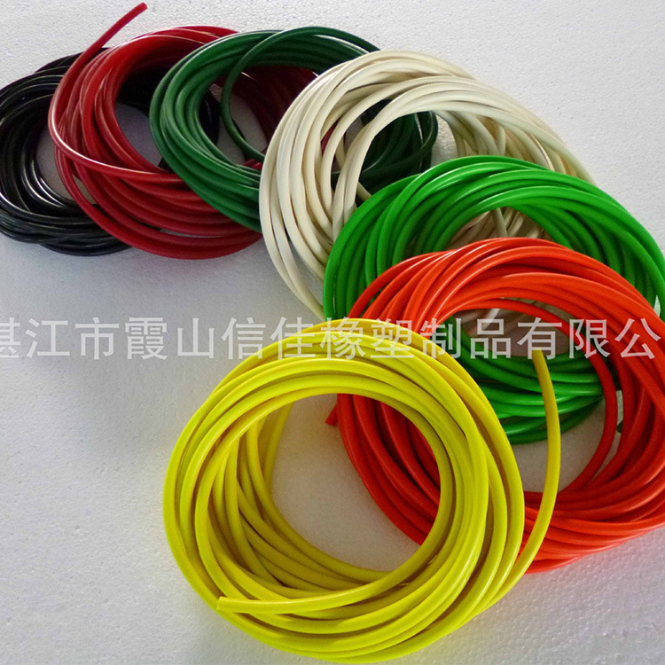 厂家供应 高弹力乳胶管 健身拉力器材用乳胶管