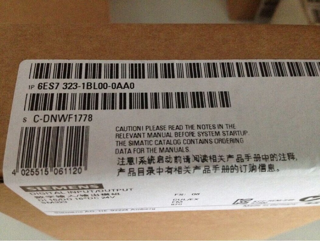������ԭװ��ƷS7-300������ģ�� 6ES7 323-1BL00-0AA0 ��һ��ʮ
