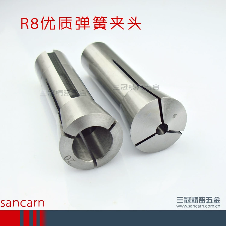 R8 патрон/Цанга R8 Кабельное сопло фрезерный станок пружинный патрон фреза патрон метрический дюйм толстый и тонкий зубья 3-25 мм