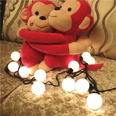 LED節日彩燈串聖誕燈滿天星婚慶七彩插花燈串圓珠泡圓球彩球彩燈