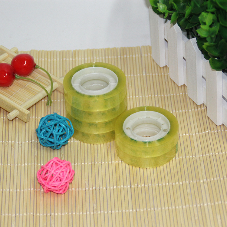 One dollar store specializes in student transparent stationery small tape transparent tape special adhesive office supplies tape