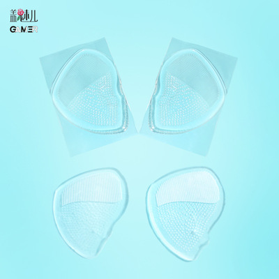 半码垫 厂家定制8克高跟鞋定制减震硅胶护垫脚透明前掌垫半码鞋垫