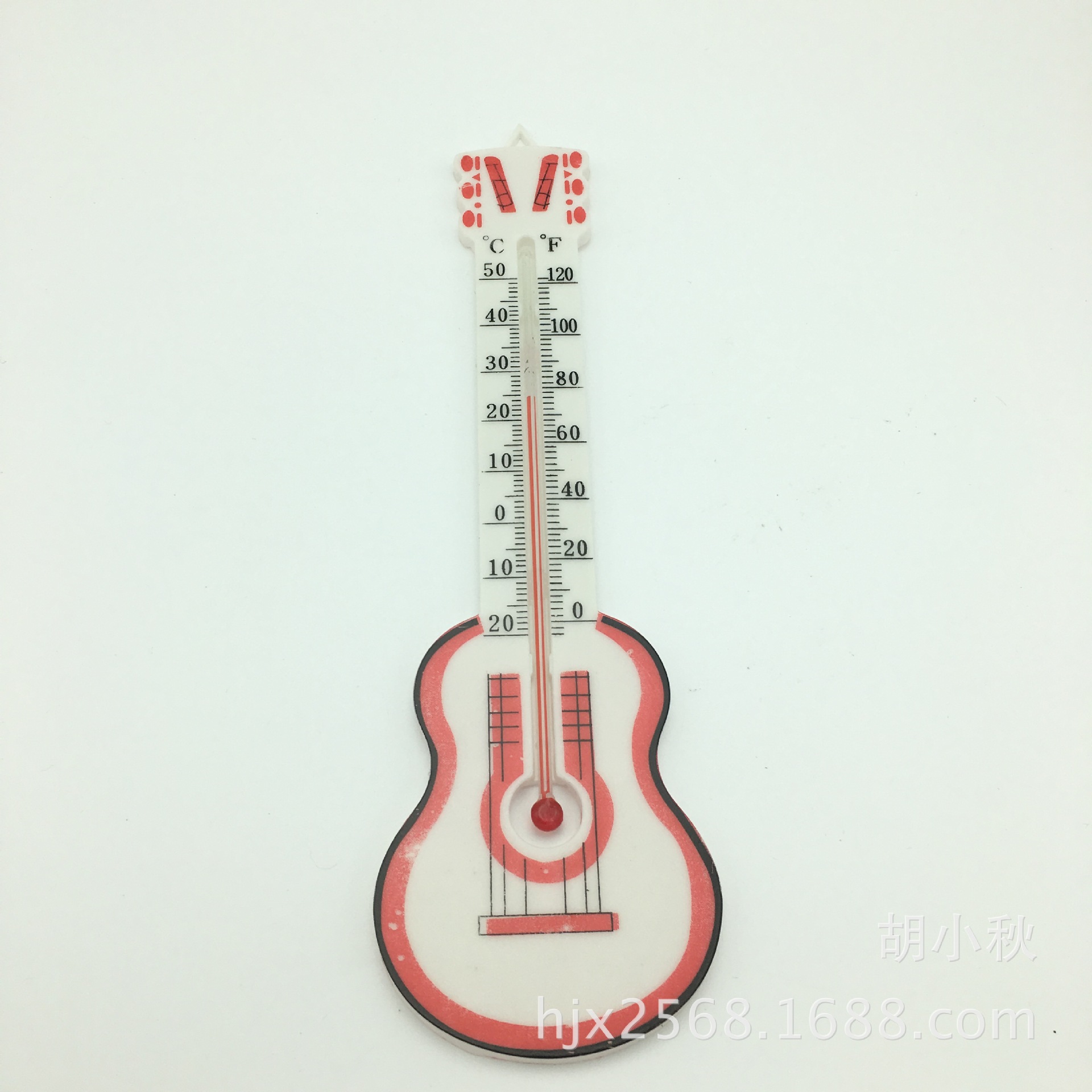 小吉他温度计