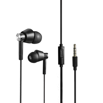 现货批发带麦克风语音耳机重低音入耳式耳机智能手机平板电脑耳机