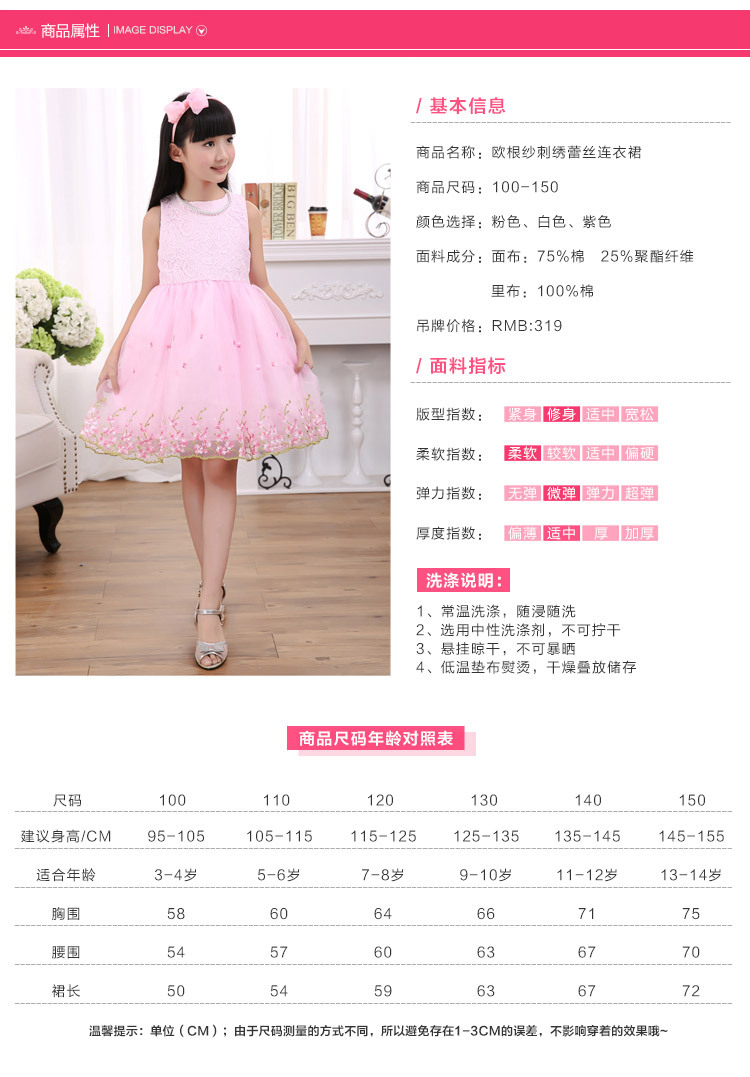 Robes pour fille - Ref 2046320 Image 15