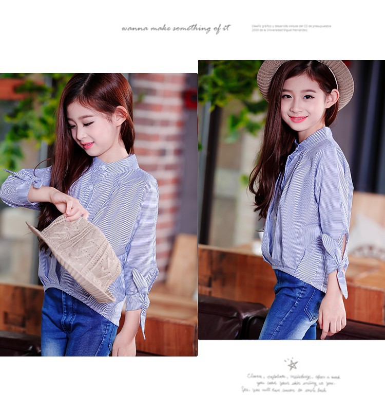 Chemise fille à manche longue - Ref 2086850 Image 42