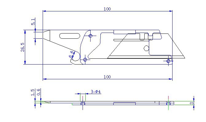 Couteau de survie YOTOEDC en Acier inoxydable - Ref 3397991 Image 6