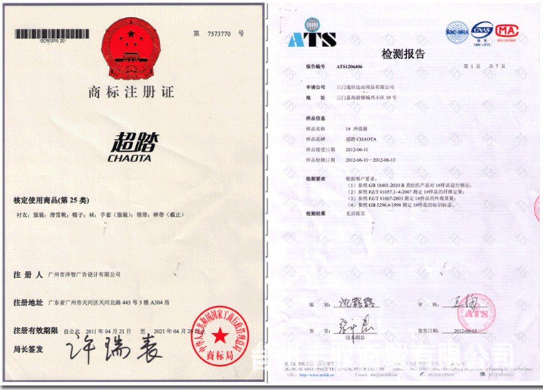 商標註冊證