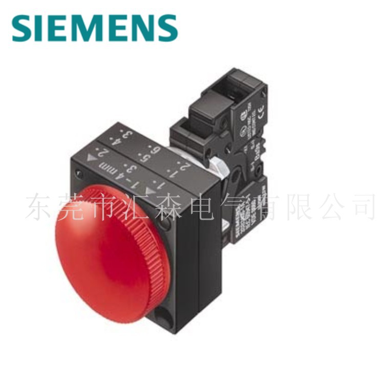 Siemens 西门子 3SB3244-6AA20 LED 控制台指示器