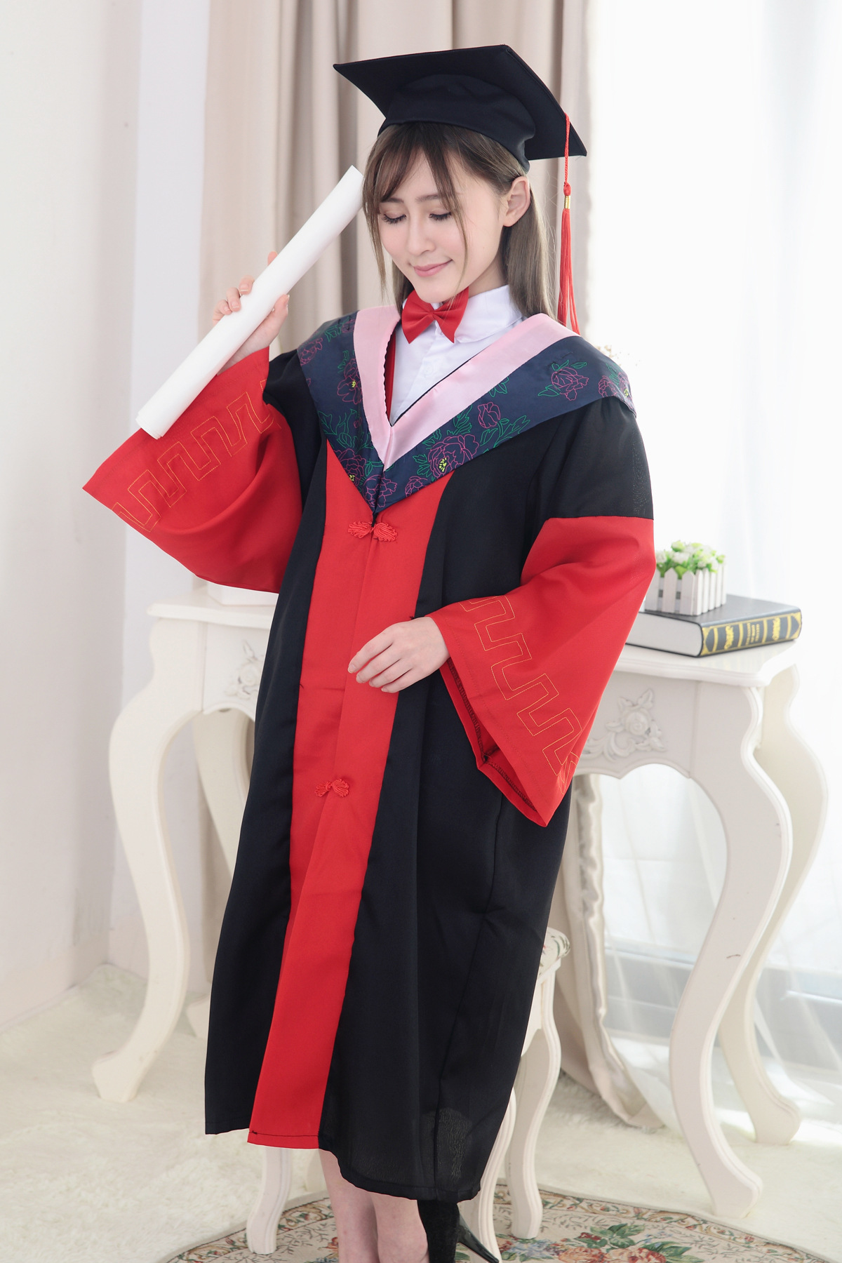 厂家批发定做学位服 学士服 博士服 文理工医军农科大学毕业礼服-阿里巴巴