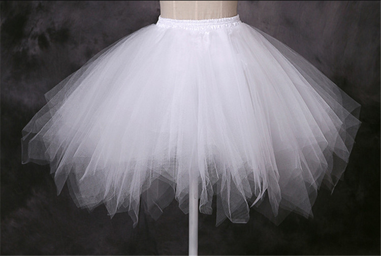 Candy color multi-color de media longitud pettiskirt estudio fotografía de la boda media-longitud pequeña falda de color de la falda de apoyo