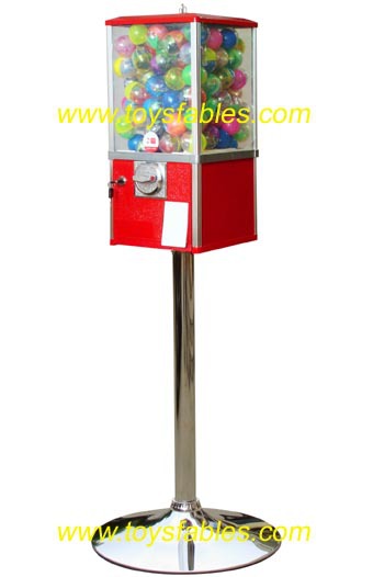 Máquina de juguete Gacha que hace monedas de un yuan Máquina de gacha cuadrada 2 yuanes 3 yuanes Máquina de juguete Gacha Máquina de pinball