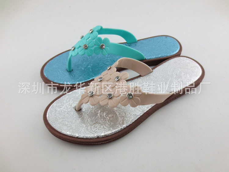 2016夏季新款拖鞋女 休閒耐磨人字拖 女士沙灘拖鞋廠傢直銷批發