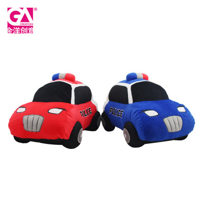 Police car simulation Plush Toys new year gift children A car Model Doll Toys men and women birthday gift