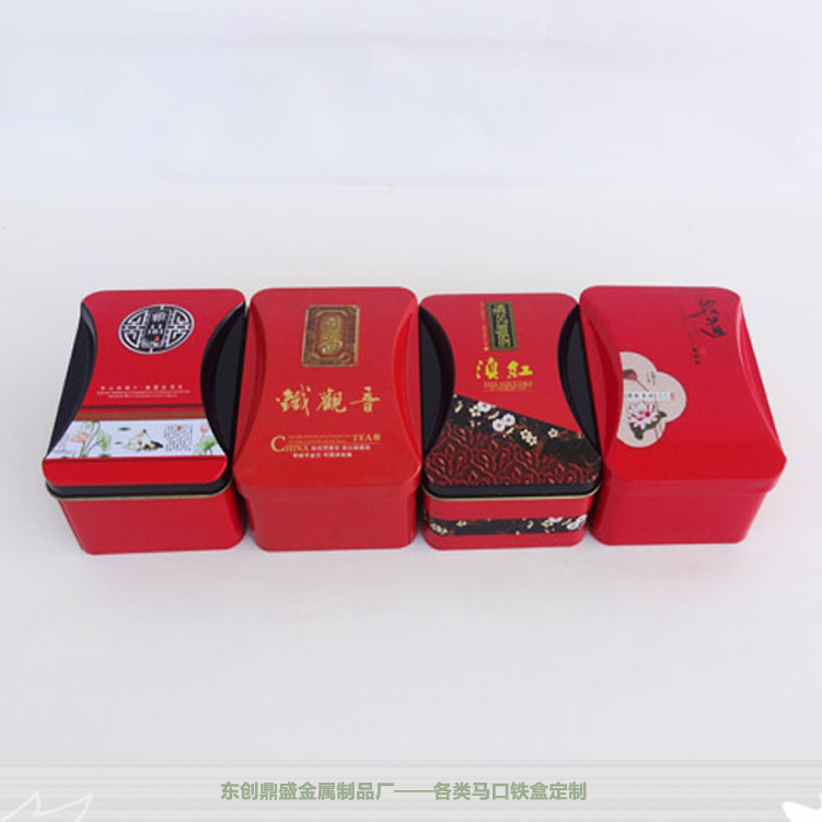 金属盒 铁盒 礼品盒 茶叶盒 白茶盒 花茶盒 铁罐 金属罐四川定制