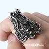 Ethnic ring, accessory stainless steel, jewelry, wholesale, ethnic style, on index finger