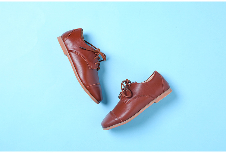 Chaussures enfants en cuir pour été - semelle tendon - Ref 1009119 Image 11