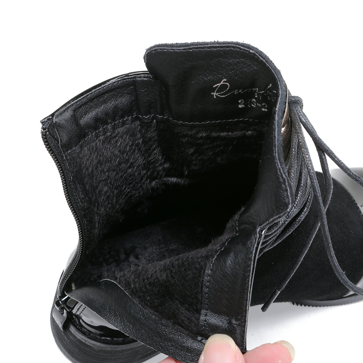 Bottes femme en En cuir - Ref 3354882 Image 4