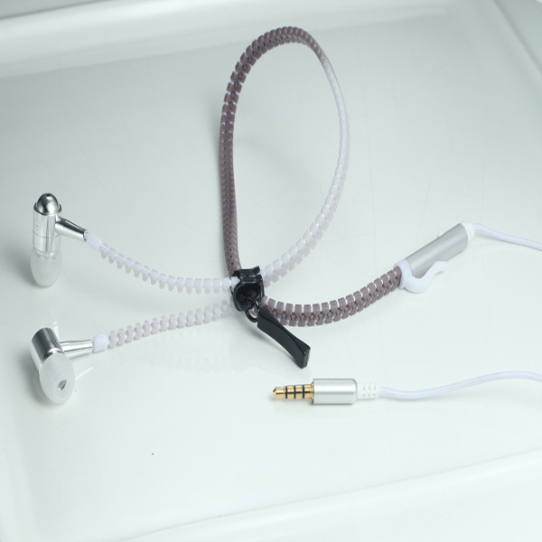 ilisten-温变黑灰变白拉链耳机