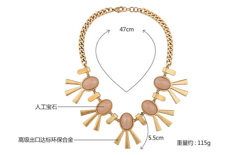 European And American Retro Personality Shell Necklace Light Luxury Minority Temperament Clavicle Chain Street Shot Goddess Temperament Sweater Chain Wholesale Fashion display picture 1