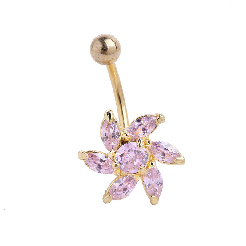 Pointed labret stud close-up product detail