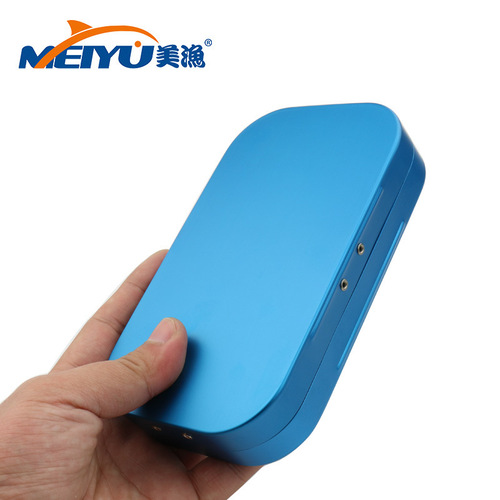 Meiyu Aluminum fly fishing box Portable medium fishing gear accessories box Fly fishing bait box Feather hook box classification box