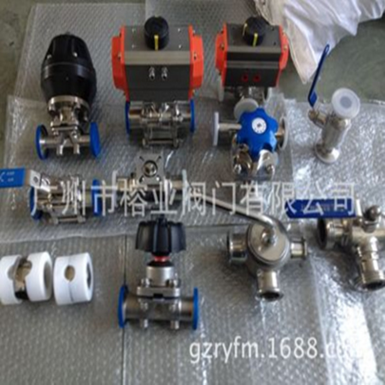 HVWD621 XHVWD681X HVWD661X气动卫生级蝶阀 快装隔膜阀 食品制药