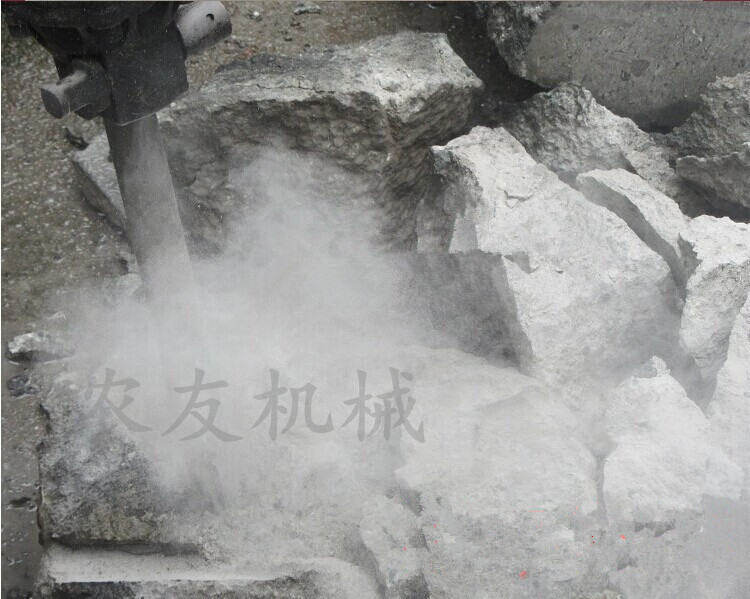 便携式汽油冲击夯 建筑破碎冲击锤 石头专用破碎机