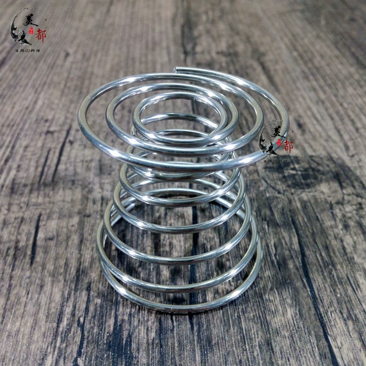 Japanese-style thickened stainless steel spring steamed egg rack holder steamed egg bucket steamed egg cup egg rack special for glutinous rice chicken teppanyaki
