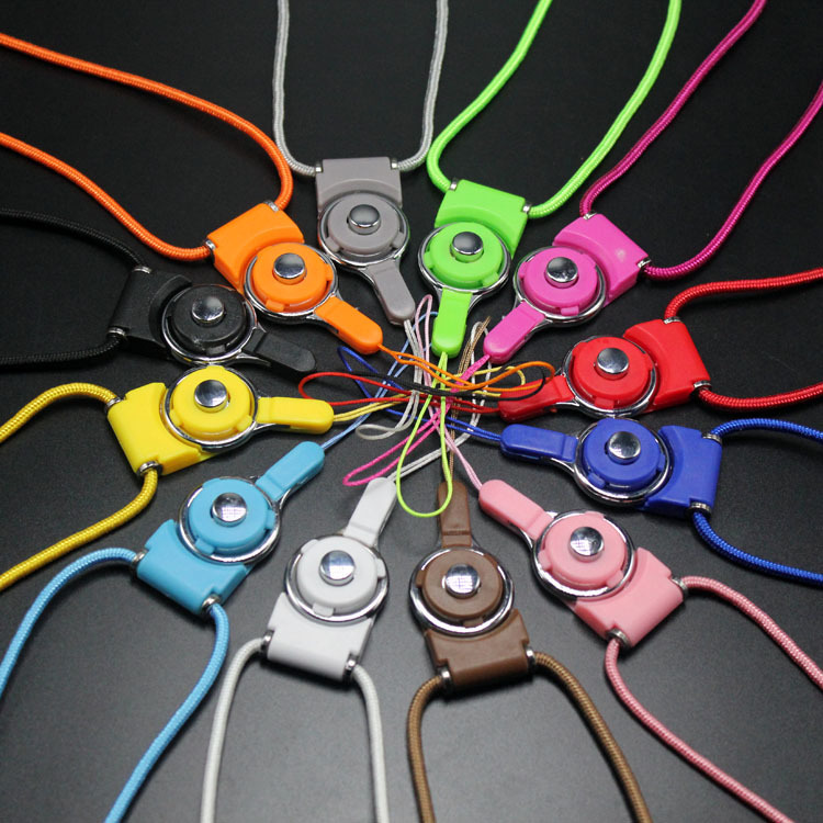 Mobile phone lanyard Split Rotary buckle Lanyard ID Lanyard Hanging neck Ring Multifunctional lanyard