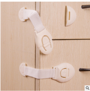 Protective door children's drawer lock