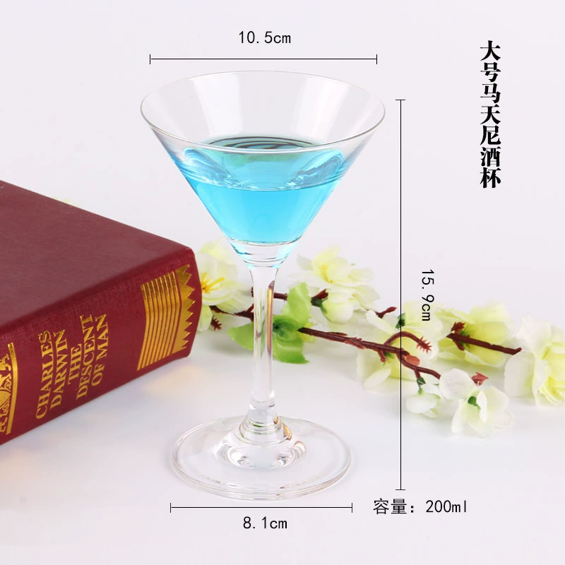 Factory wholesale crystal cocktail glass Margaret tall wine glass can wholesale Malaysiah cup