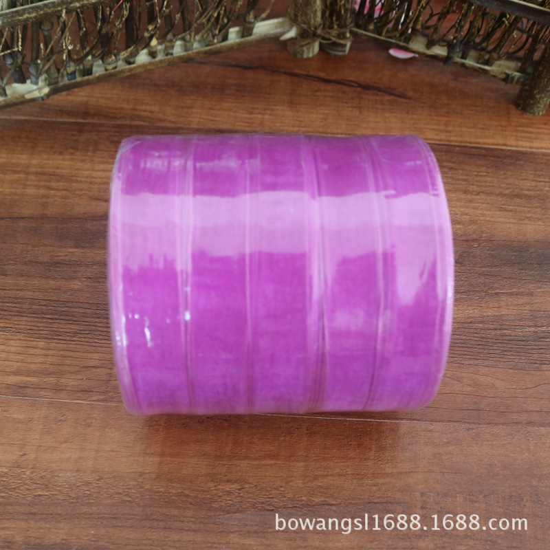 2,5 cm cinta de nieve al por mayor regalo flor hornear decoración cinta hecha a mano DIY cinta decoración de la boda multicolor