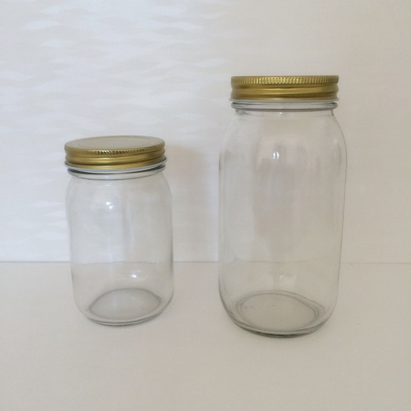 蜂蜜瓶高白料玻璃蜂蜜瓶一斤装蜂蜜瓶二斤装蜂蜜瓶带盖子质量好