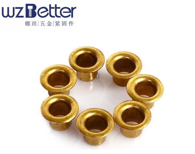 百特铜鸡眼扣铆钉空心铜铆钉 过孔铆钉 铜件 单机管 M2/M2.5GB876