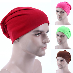 candy color pile pile cap cotton turtleneck cap confined cap twisting cap knitting hat wholesale