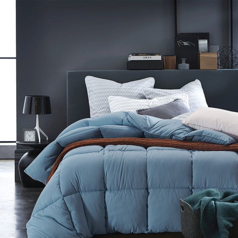 明超家纺 超柔水洗冬被芯加厚保暖透气健康舒肤被单双人被子特价