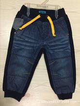 订做外贸丹麦男童卫衣 牛仔加工厂新塘牛仔洗水外单男童牛仔裤