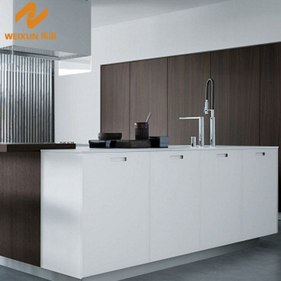 伟询橱柜门板订做轻奢门板实木颗粒板白色亚克力板定做饰面板大板