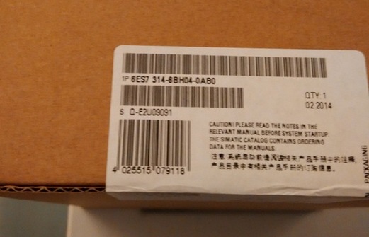 6ES7314-6BH04-0AB0西门子CPU314C-2PTP模块 6ES7 314-6BHO4-OABO