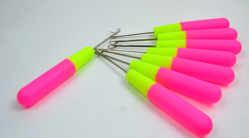 Hair Weaving Hook Needle for Long Braid, Large Hook Needle for Spring Twisted Braid, Caterpillar False Hair Hook Needle