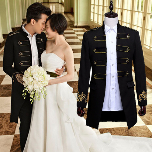 men's jazz dance suit blazers Deng Chao wedding dress for bridegroom