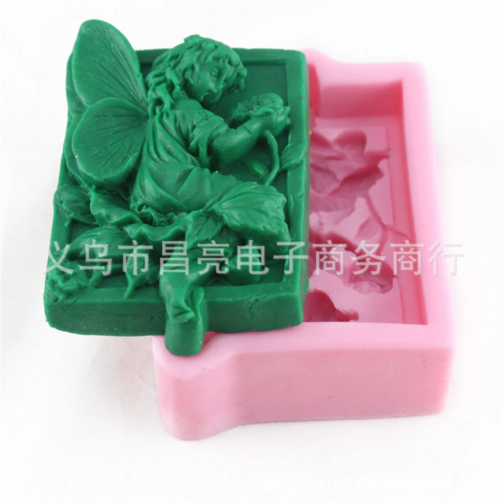 Аcrylic decorations, silicone fondant, soap mold, handmade