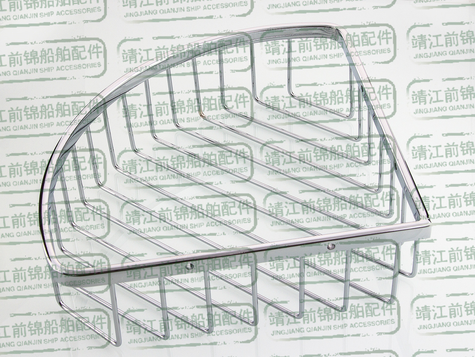 船用扇形折角置物架（单层） 船舶卫生单元专用 201/304
