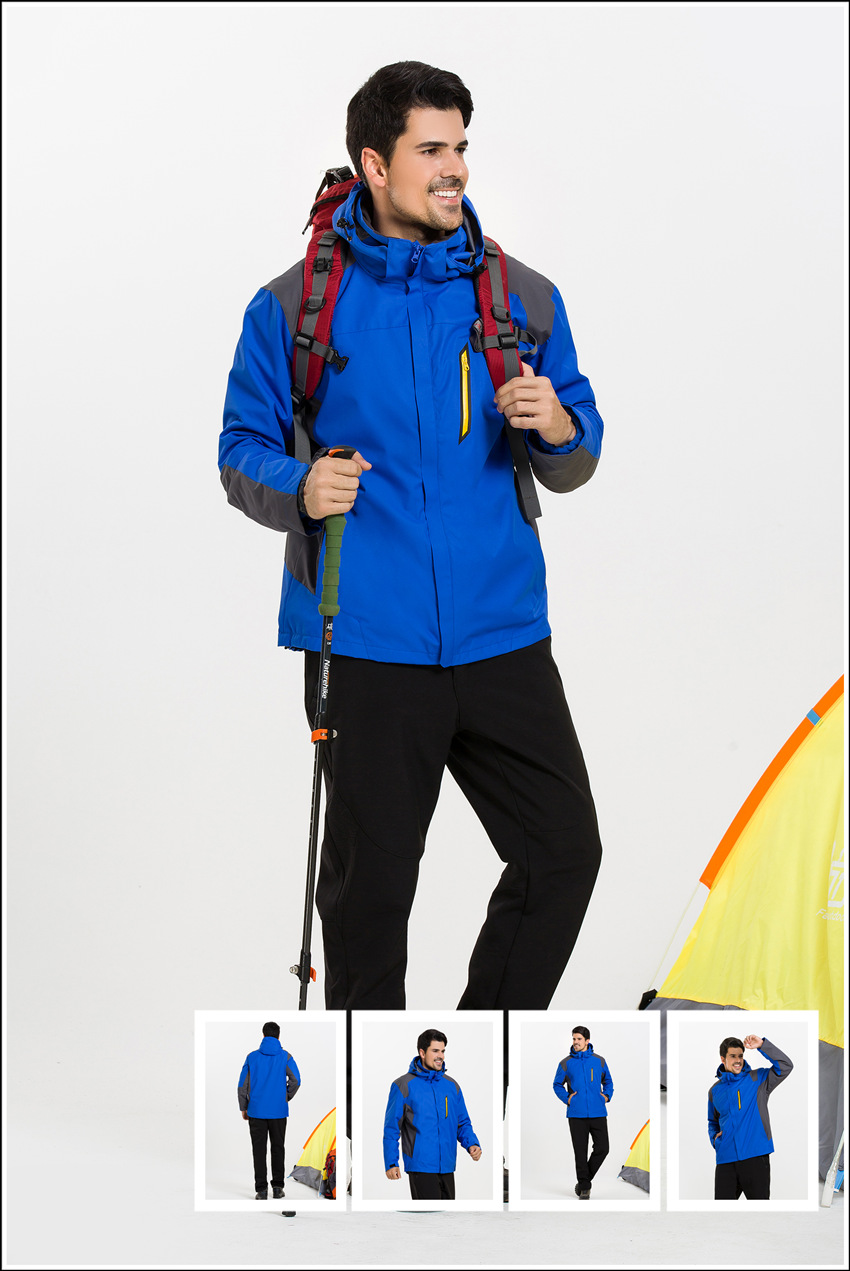 运动户外加工-爱乐鱼定制高端户外冲锋衣 现货