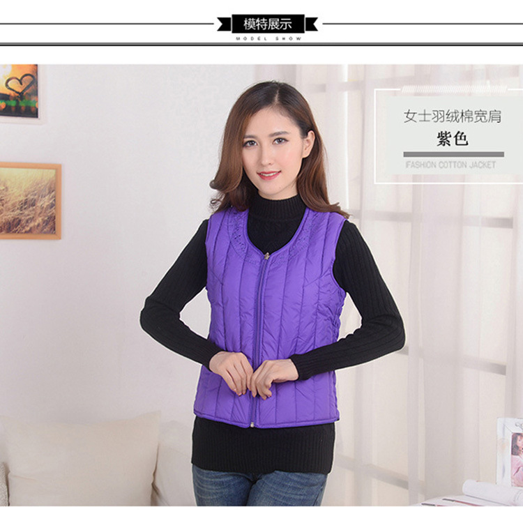 Gilet femme en Nisi filature - Ref 3434828 Image 3