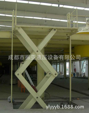 化工厂不锈钢防腐蚀固定升降平台，实验室剪叉式升降机，液压货梯