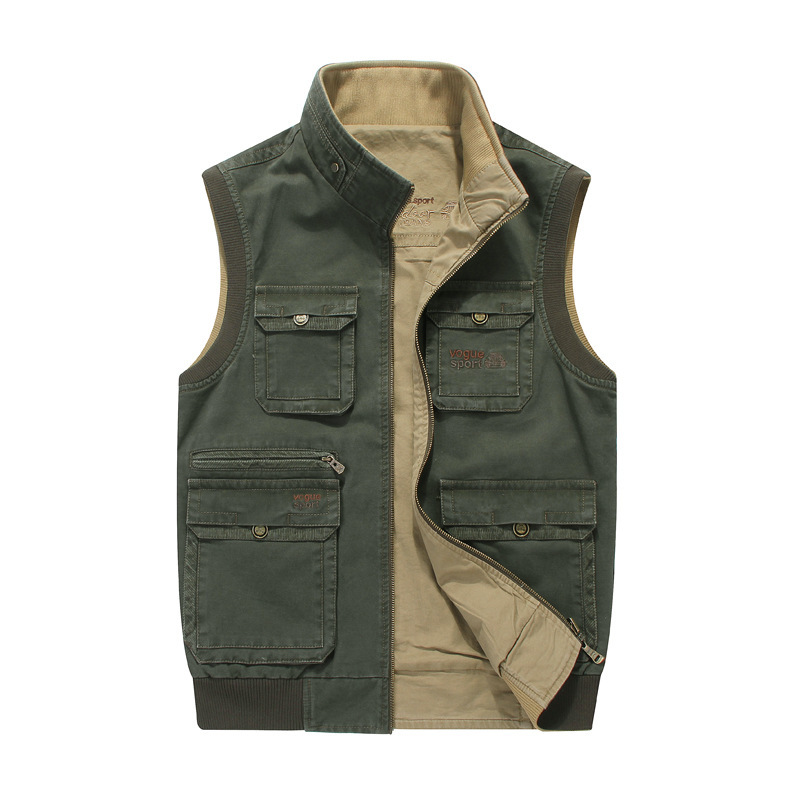 Men's Multi-Pocket Vest Outdoor Vest Fishing Vest Men's Multi-Pocket Vest Outdoor Vest Fishing Vest