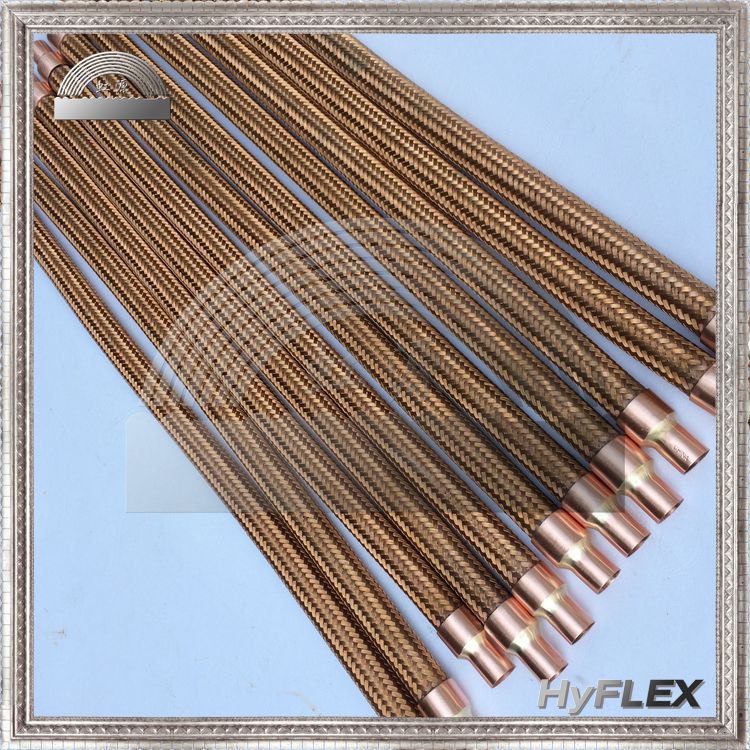 铜波纹管 金属软管 制冷管道避震软管 焊接接口 耐高压