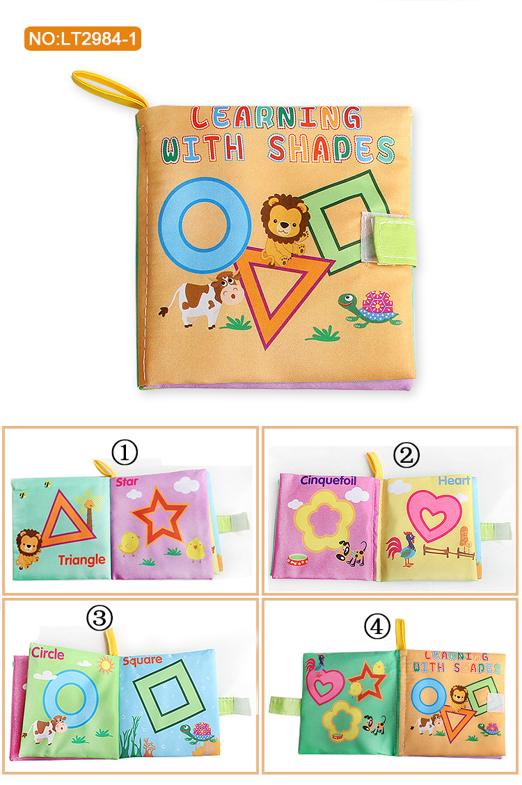 Learning Toys Animal Fruit Cloth Toys display picture 1